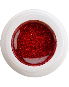 Colour Gel - Glitter Dark Red N°7