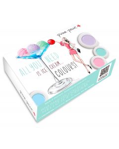 Set Ice Cream  - 6 x 5g Farbgel