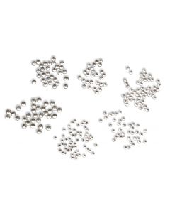 6 Grössen Strasssteine Set Clear   -   1.440 Steine