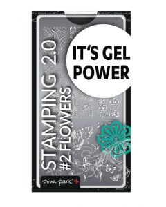 Stempelplatte Flowers