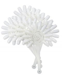 Tip-Ring "Blume" (opaque/natur)